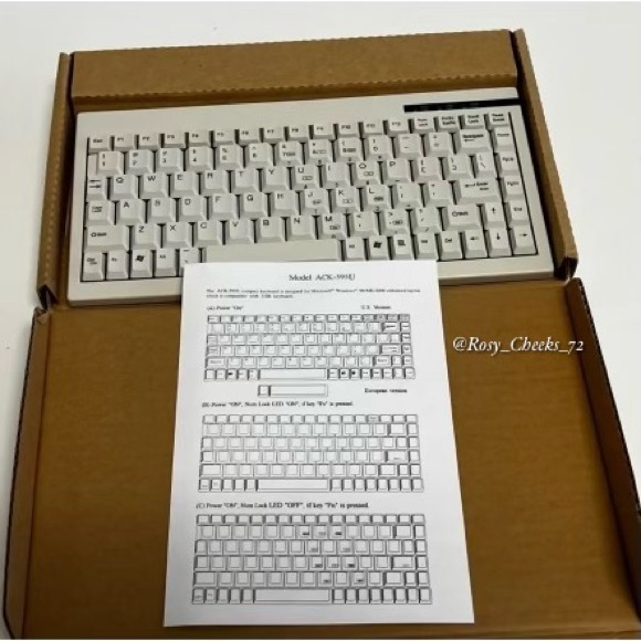 Mini-Keyboard ACK-595U USB Keyboard - Picture 5 of 7